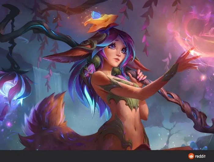 LOL新英雄Lillia疑似泄露 -1 LOL新英雄Lillia疑似泄露