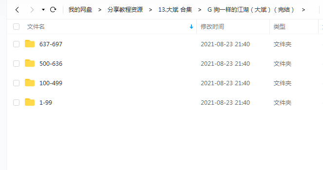 《狗一样的江湖(完结)》 大斌 百度云