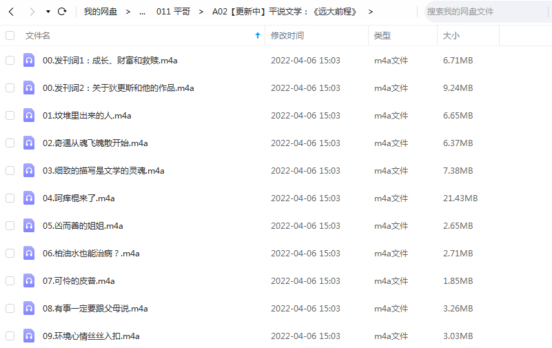 《平说文学:《远大前程》》 平哥说 百度云 -1 《平说文学:《远大前程》》 平哥说  百度云