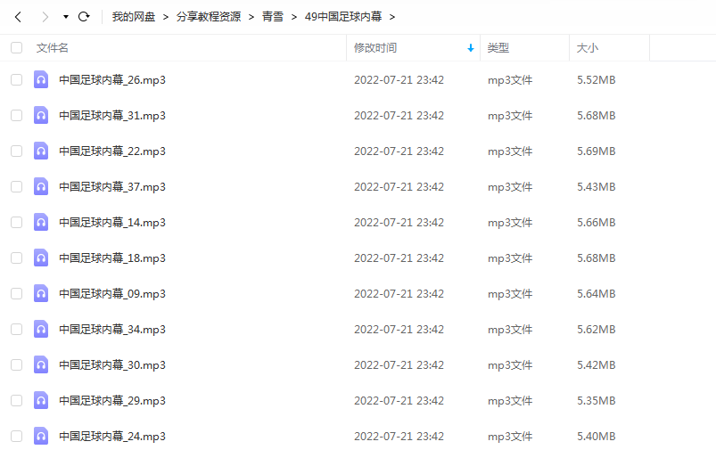 《中国足球内幕》 青雪故事2010 百度云 -1 《中国足球内幕》 青雪故事2010 百度云