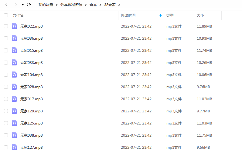 《无家》 青雪故事2010 百度云
