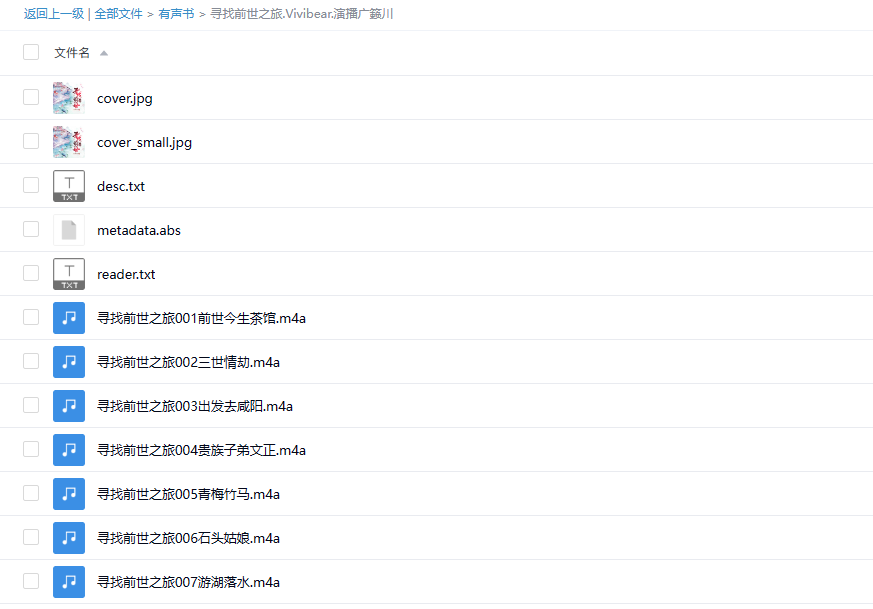 【有声书】《寻找前世之旅》 马可主演影视原著 玄幻穿越多人剧 广籁川制作