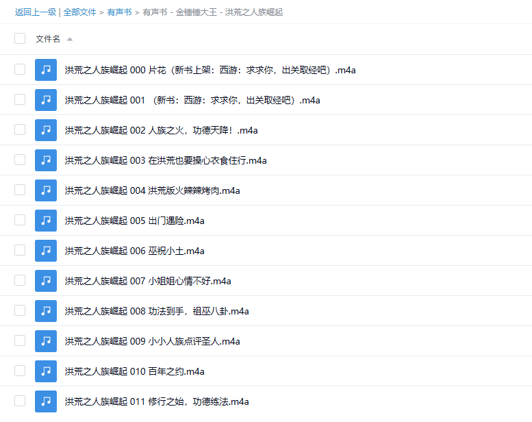 【有声书】《洪荒之人族崛起》 脑洞爆笑 多人有声剧 -1 【有声书】《洪荒之人族崛起》 脑洞爆笑 多人有声剧