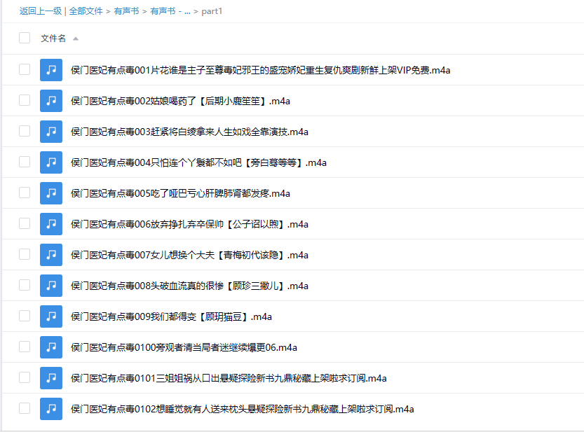 【有声书】《侯门医妃有点毒》 穿越精品