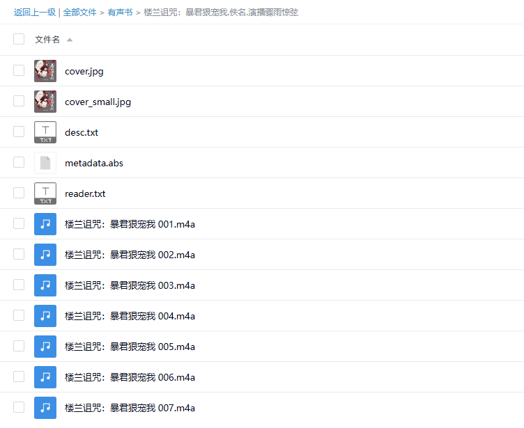 【有声书】《楼兰诅咒：暴君狠宠我》 多人有声剧