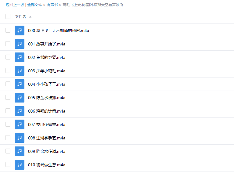 【有声书】《鸡毛飞上天》 张译 殷桃“白玉兰”奖作品