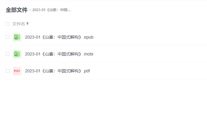 【电子书】《山寨:中国式解构》 -1 【电子书】《山寨:中国式解构》