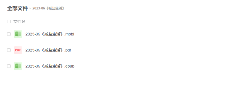 【电子书】《减盐生活》 -1 【电子书】《减盐生活》