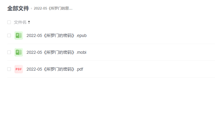 【电子书】《所罗门的密码》 -1 【电子书】《所罗门的密码》
