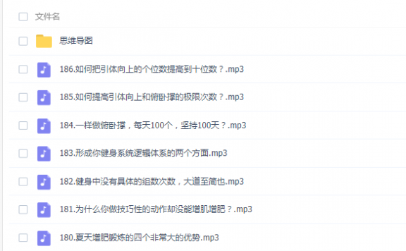 瘦子健身增肌增肥专辑（完结）