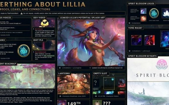 LOL新英雄Lillia疑似泄露