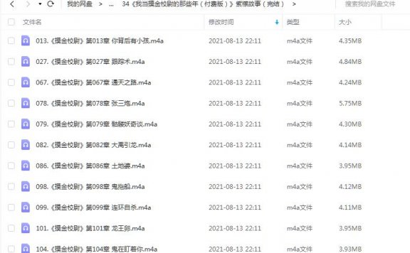 《我当摸金校尉的那些年（付费版）》有声的紫襟（完结） 百度云