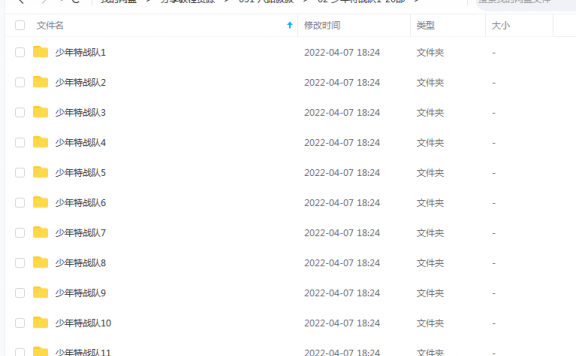《少年特战队1-20部》 八路叔叔 百度云