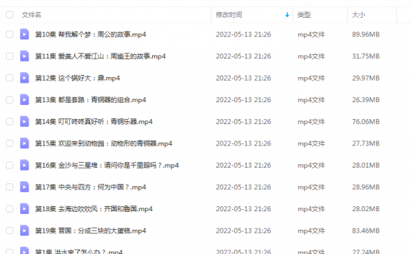 《第2季 青铜时代·夏商周篇》 假日博物馆 百度云