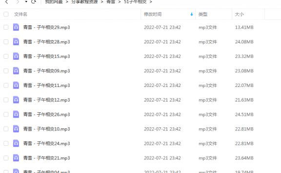 《子午相交》 青雪故事2010 百度云