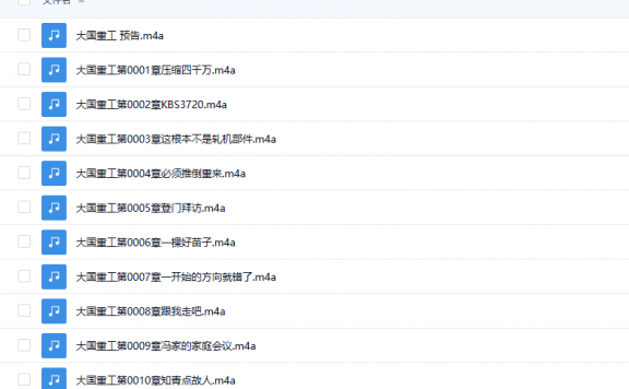 【有声书】《大国重工》 作者:齐橙